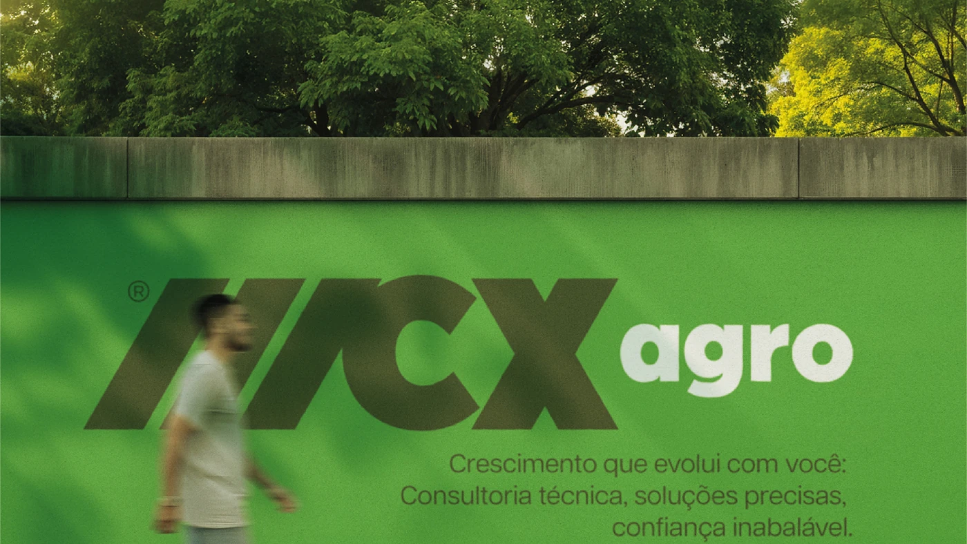 MCX Agro · muro pintado