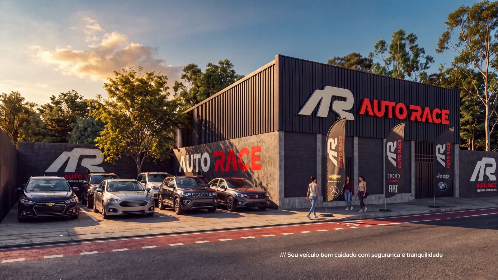 Auto Race · Fachada