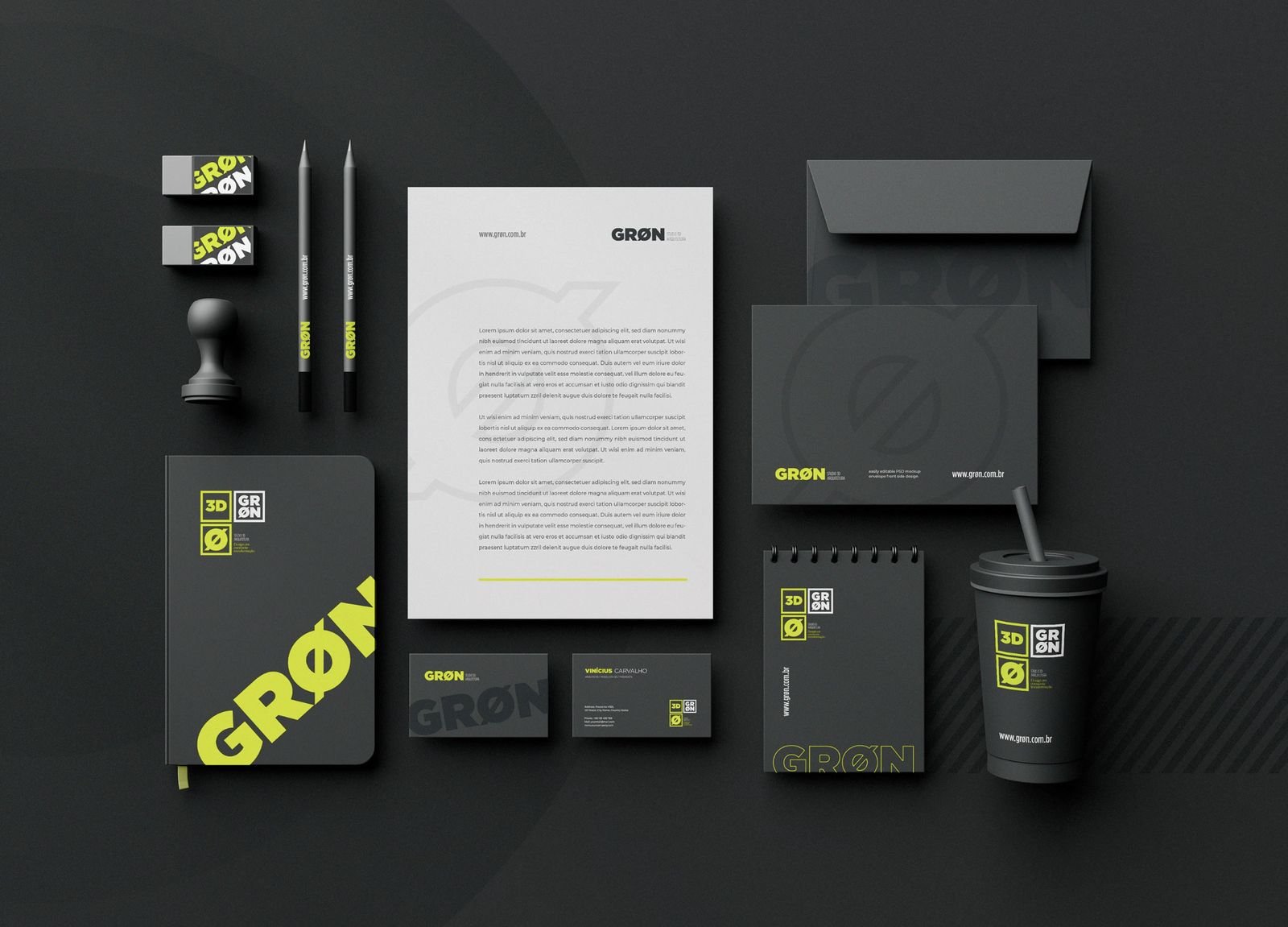 Grøn · Papelaria