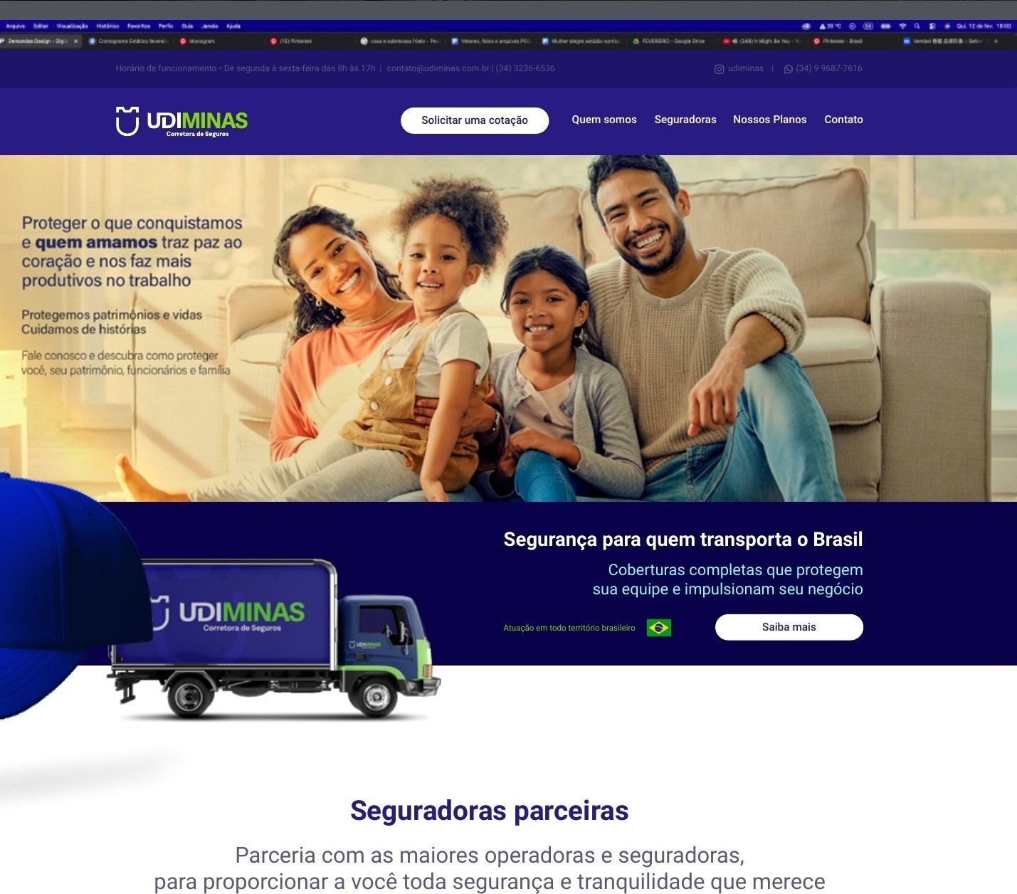 Site Udiminas